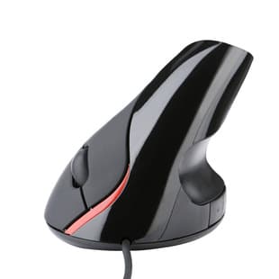 New USB Optical Vertical Mouse Ergonomic Upright Wrist Protection 5-Button Wired Mouse Wholesale