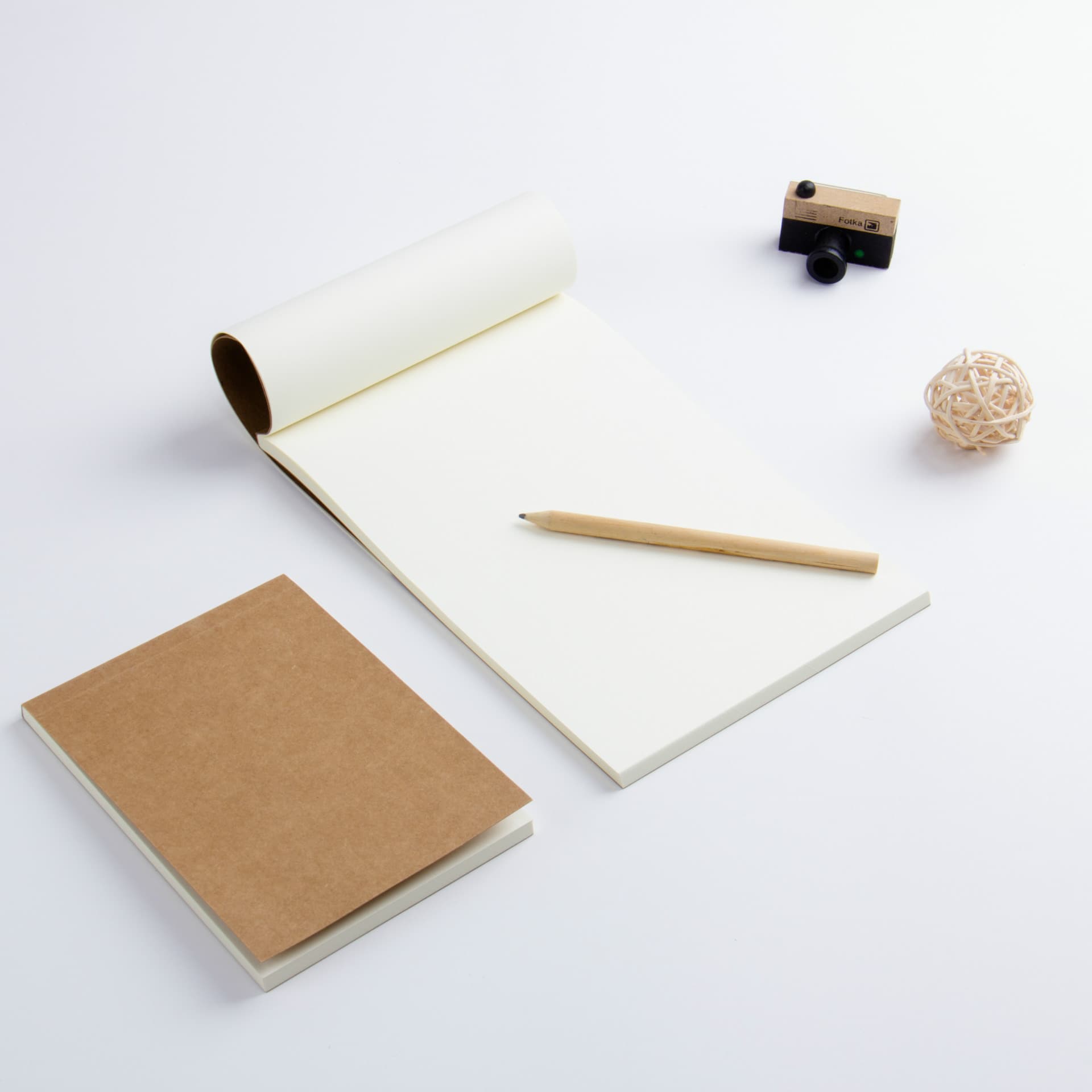 2021 solid color kraft paper blank pad draft sketch graffiti notebook notepad notebook wholesale