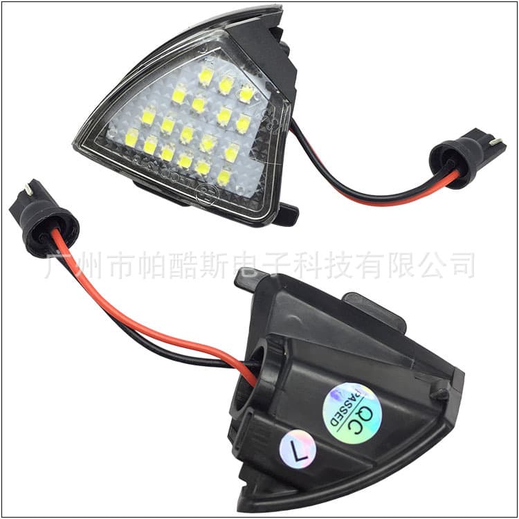 Compatible with Volkswagen EOS, Golf 5 GOFL5, Passat, Jetta LED Mirror Light, Rearview Mirror Light, Ground Light