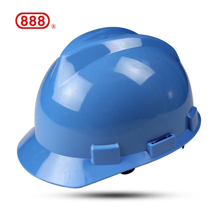 Safety Helmet High-Strength ABS Ventilated Anti-Smash Helmet for Construction Site Leadership Head Protection