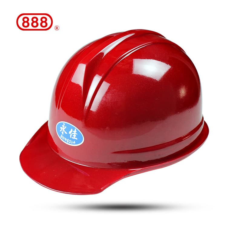 Safety helmet High-strength ABS construction site anti-smash safety helmet Firefighter rescue protection safety helmet