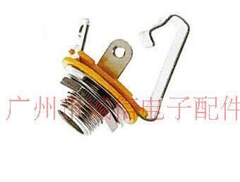 6.35 Mono Female Socket 6.5MM Large Two-core Jack Guitar/Microphone Socket