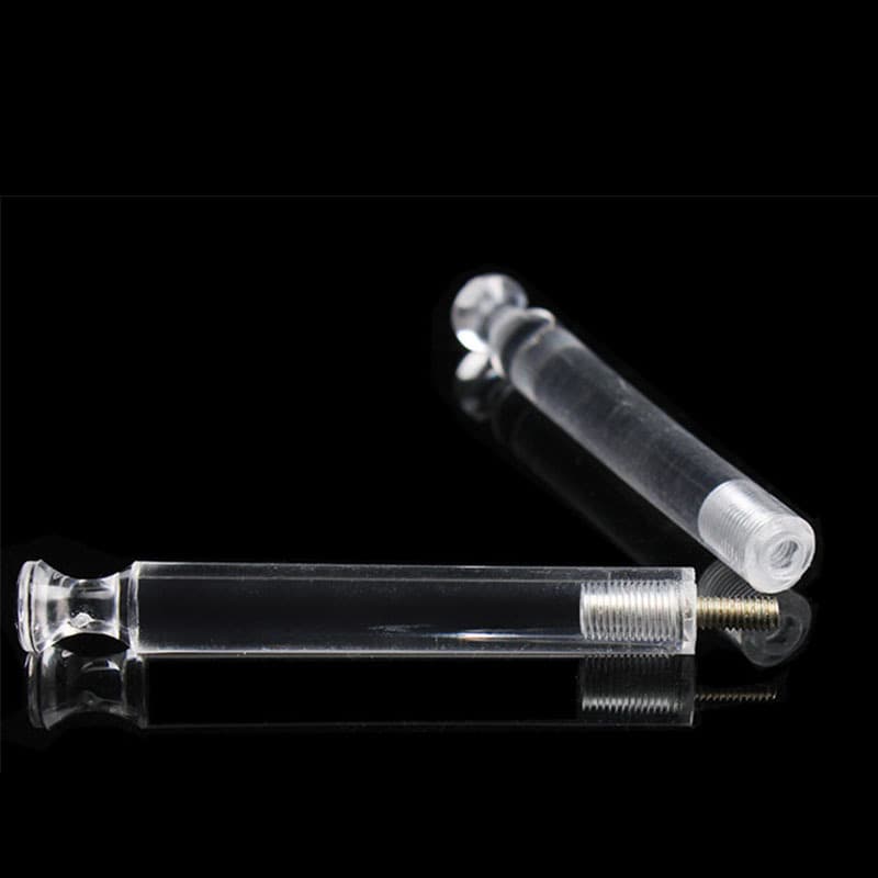 Sunglasses Eyeglasses Display Stand Plastic Threaded Small Rod Transparent Rod Crystal Rod Stick Factory Direct