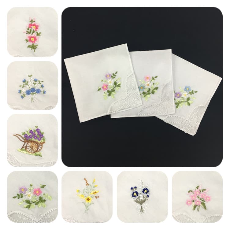Home Decorative Towels Napkins Luxury Cotton Linen Handkerchiefs Modern Simplicity Style Various Colors Available