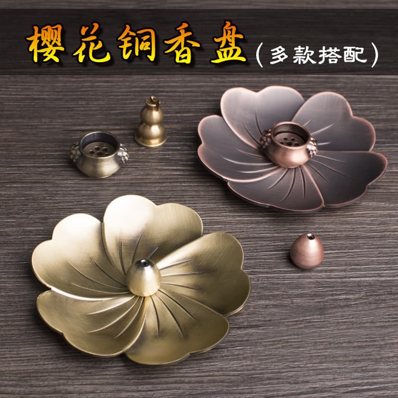 Antique baby flower incense burner room sandalwood incense burner point incense incense holder aloes incense line incense burner incense holder