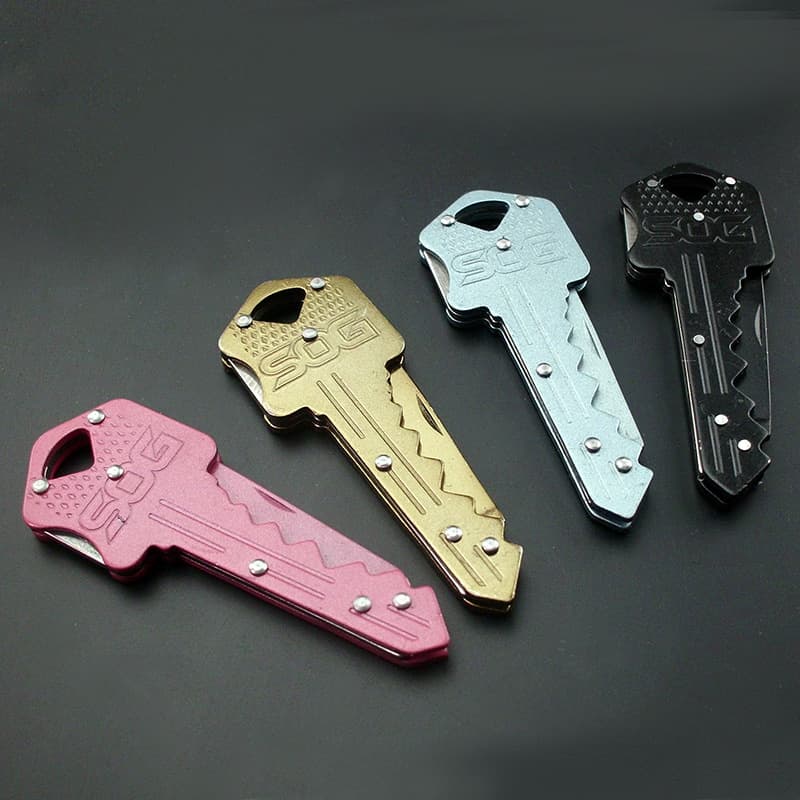 Outdoor Gadget Key Knife Clip Folding Knife Fruit Knife Swiss Tool
