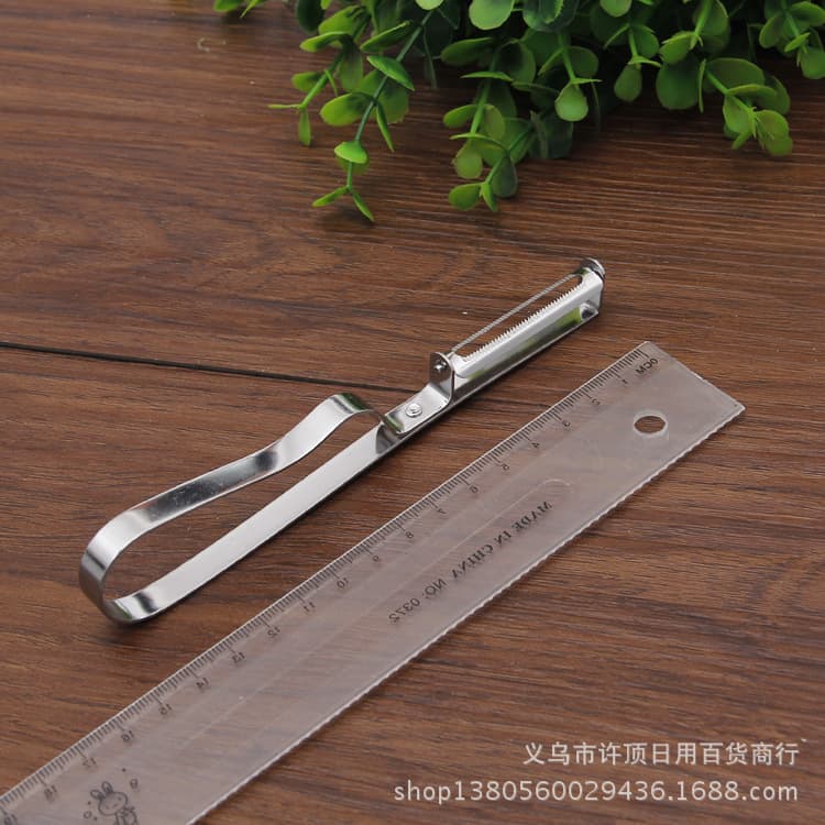 Stainless Steel Peeler Fruit Peeler Vegetable Scraper Potato Peeling Tool Kitchen Multi-functional Household Fruit Scraper