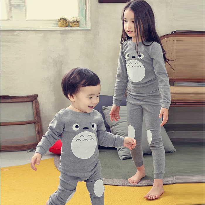 2025 New Cotton Thermal Underwear Set for Kids, Girls' Long Johns, Baby Pajamas and Loungewear Set, Wholesale