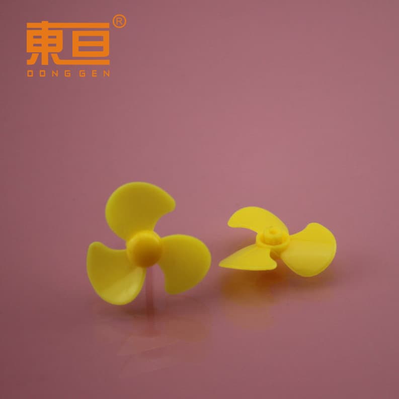 Φ303Y2A yellow 30 three-blade propeller fan blade fan blade propeller technology model parts