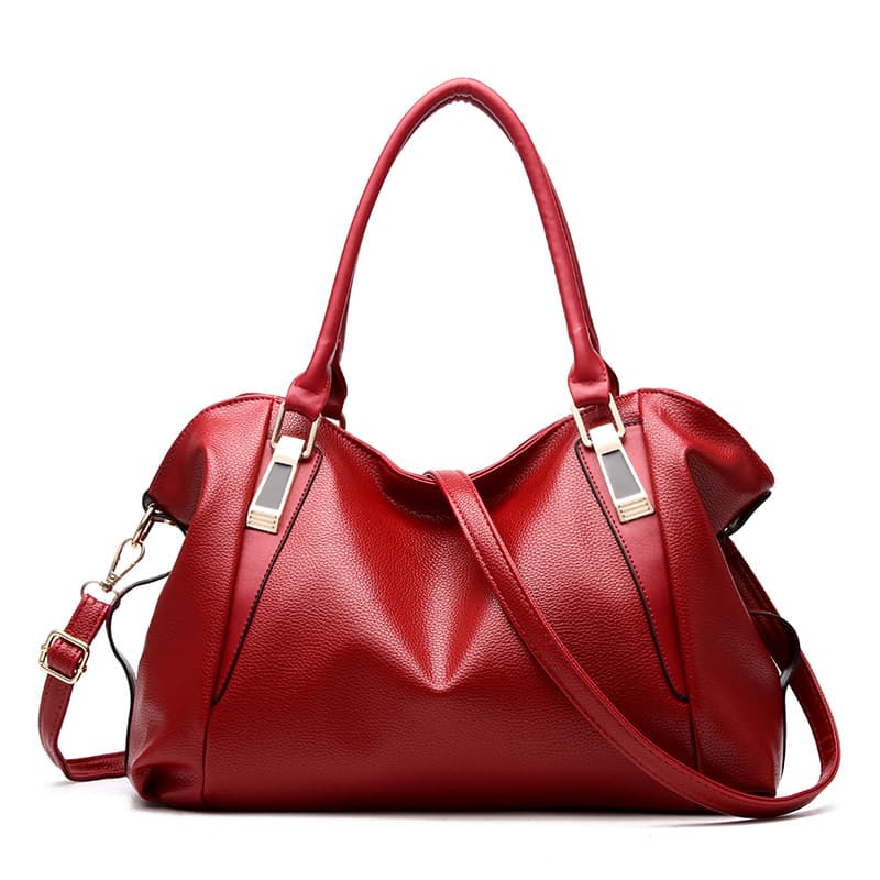Women's Bag 2025 New Fashion Soft Leather Handbag Trendy Large Capacity Bag Single Shoulder Crossbody Women's Large Bag