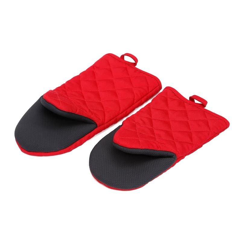[Insulation Expert] YUDA Thick Heat Insulation Anti-Slip Microwave Oven Baking Gloves, High Temperature and Heat Resistant, Anti-Slip