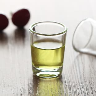 Thick Bottom Small Glass for Home and Hotel Liquor Glass Thickened Heat-Resistant Glass Wine Glass