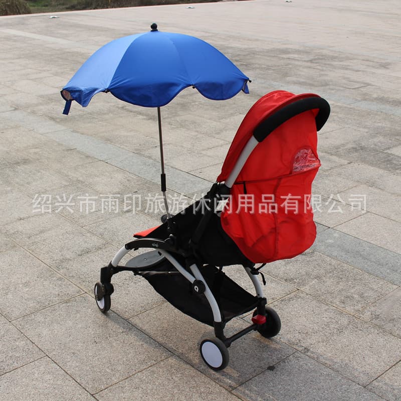 UV Protection Stroller Clip Umbrella, Tricycle Pushchair Umbrella, Sunshade Umbrella, Baby Sightseeing Car Umbrella, Children's Umbrella