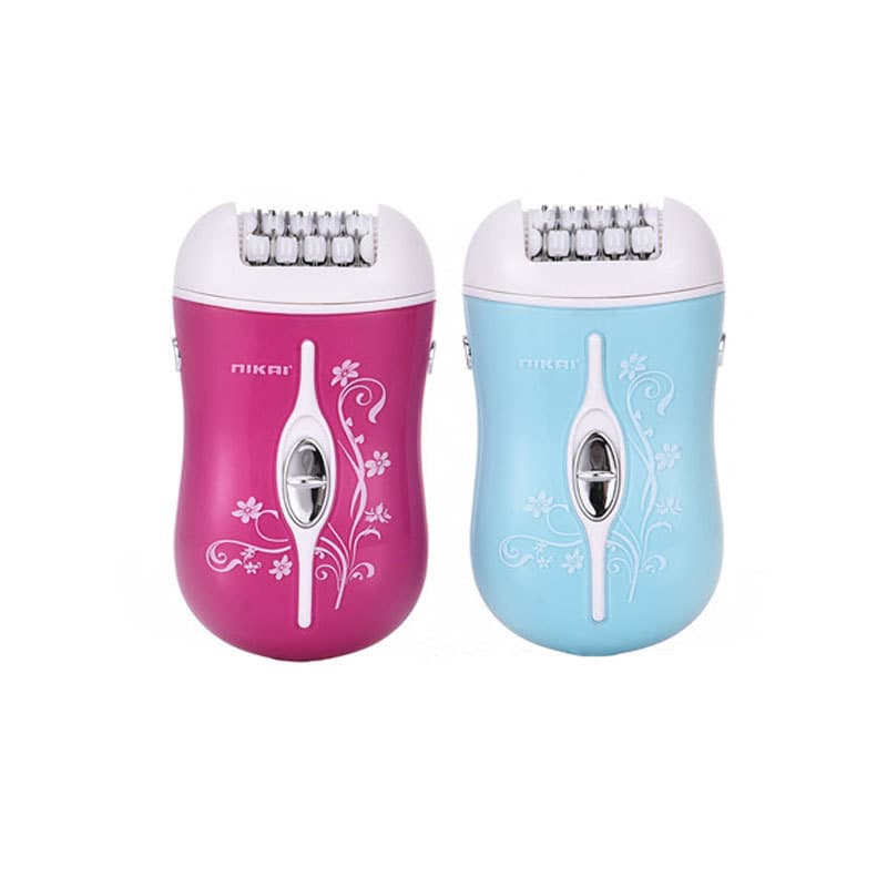 NIKAI 7619 Women's Electric Epilator for Pubic Hair, Bikini Area, and Anal Hair, Rechargeable Epilator