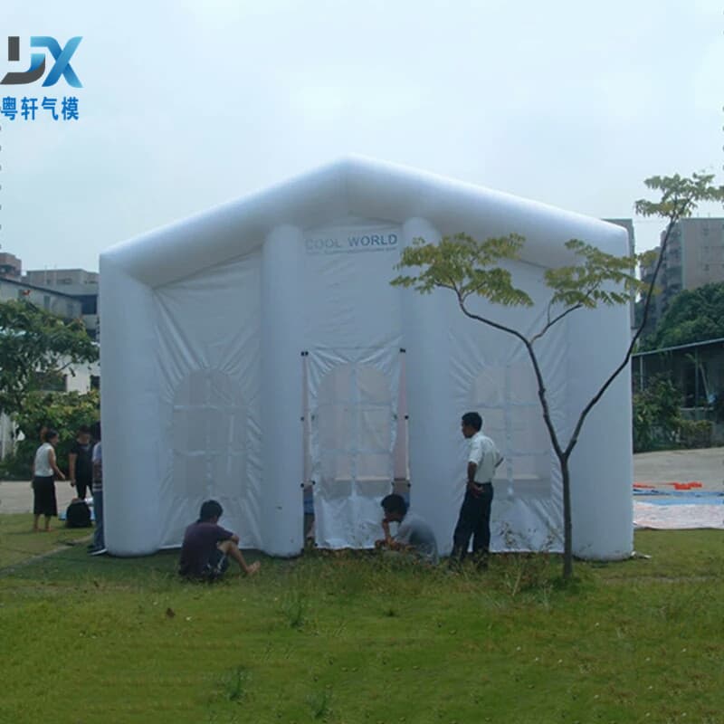 Outdoor tent Oxford cloth rainproof awning inflatable bubble house portable tent vacation camping foreign trade export