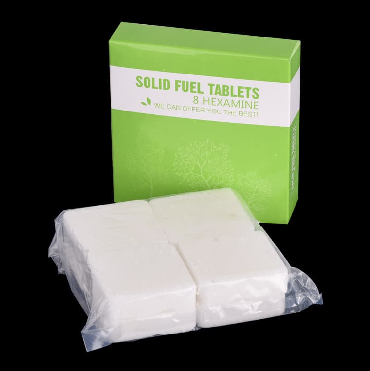 Solid Alcohol Block Fuel Long-lasting Charcoal Burning Block Ignition Fire Starter Accelerant Block Fire Starter Aid Paraffin 8 Pieces