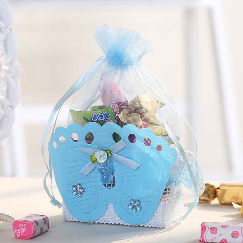 Export Baby Celebration Supplies Baby Shower European Style Candy Bags Gift Bag Packaging