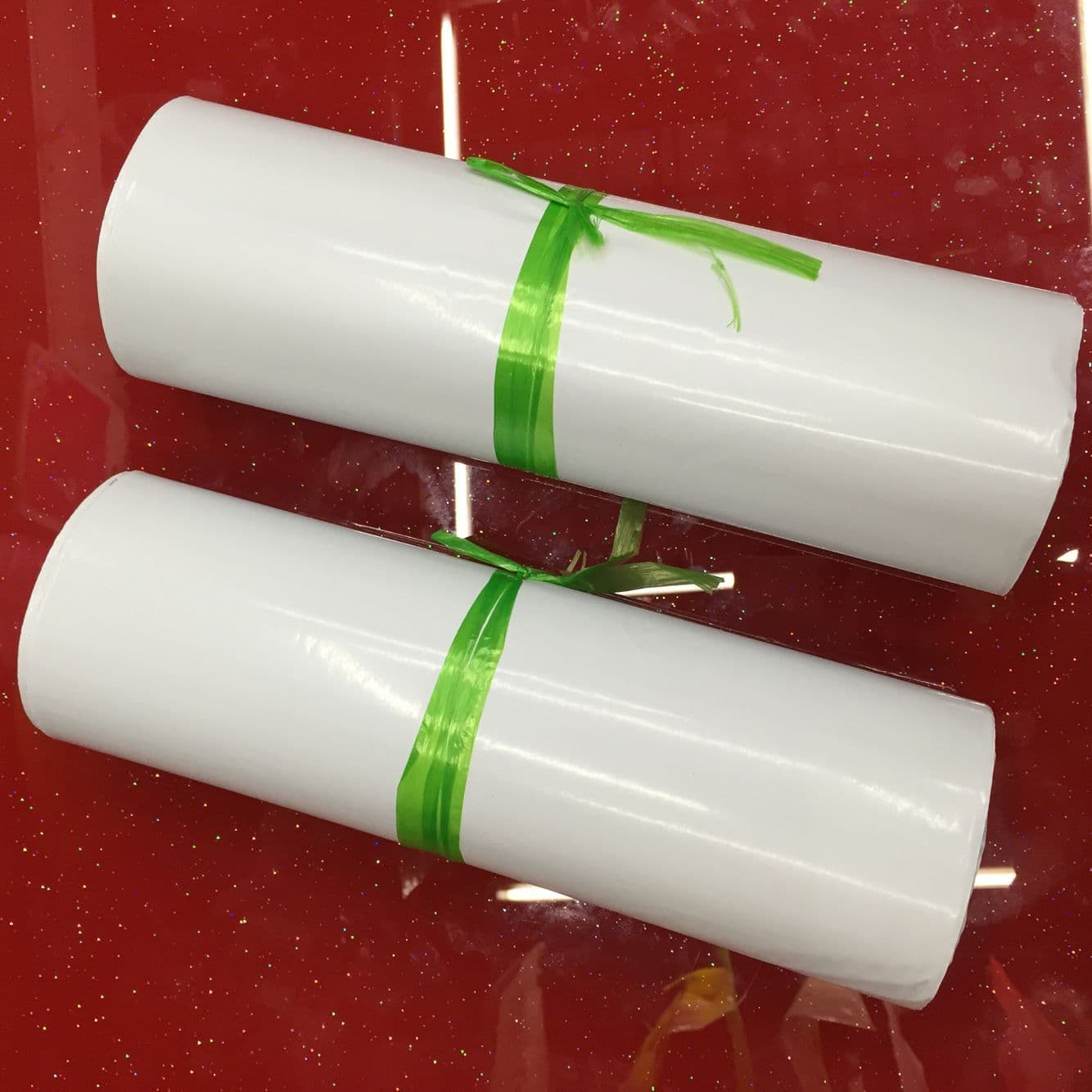 20*70cm High Quality Black and White Film White Express Bag Packaging Bag Logistics Bag Taobao Bag Imported PE Material
