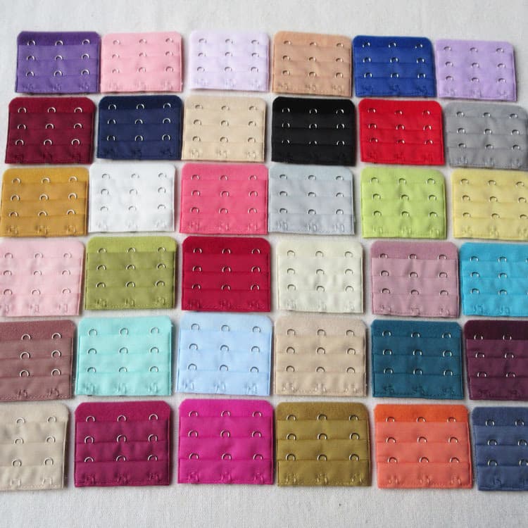 Three-Row Three-Hook Bra Extension Buckle/Underwear Extension Buckle/Three-Row Hook Closure No Packaging