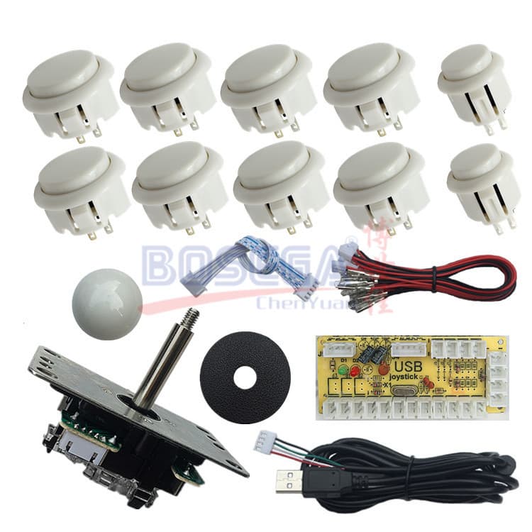 DIY Arcade Joystick Accessory Kit USB Arcade Joystick Chip Circuit Board Arcade Joystick Chip Button