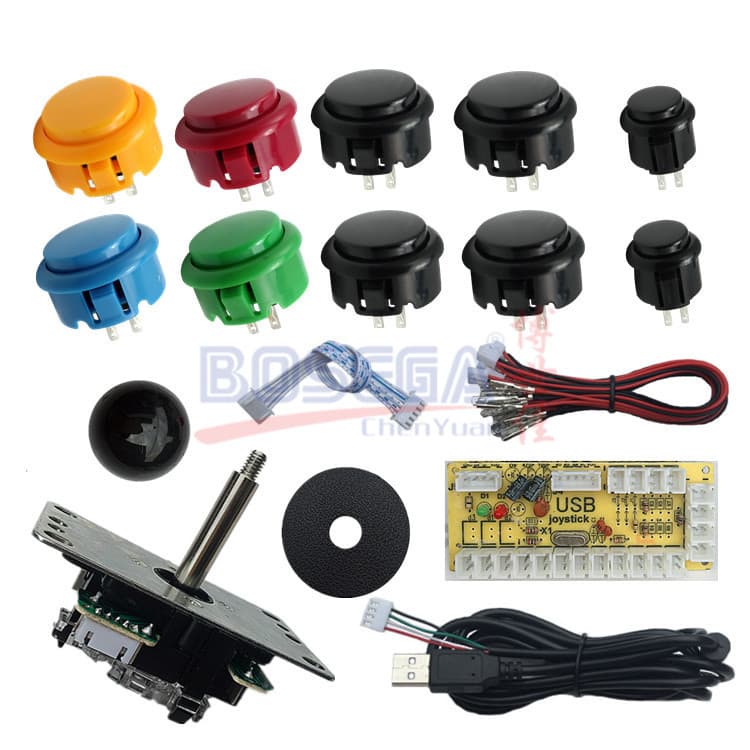 Arcade Joystick Accessories USB Arcade Joystick Chip Circuit Board Accessories Game Console
