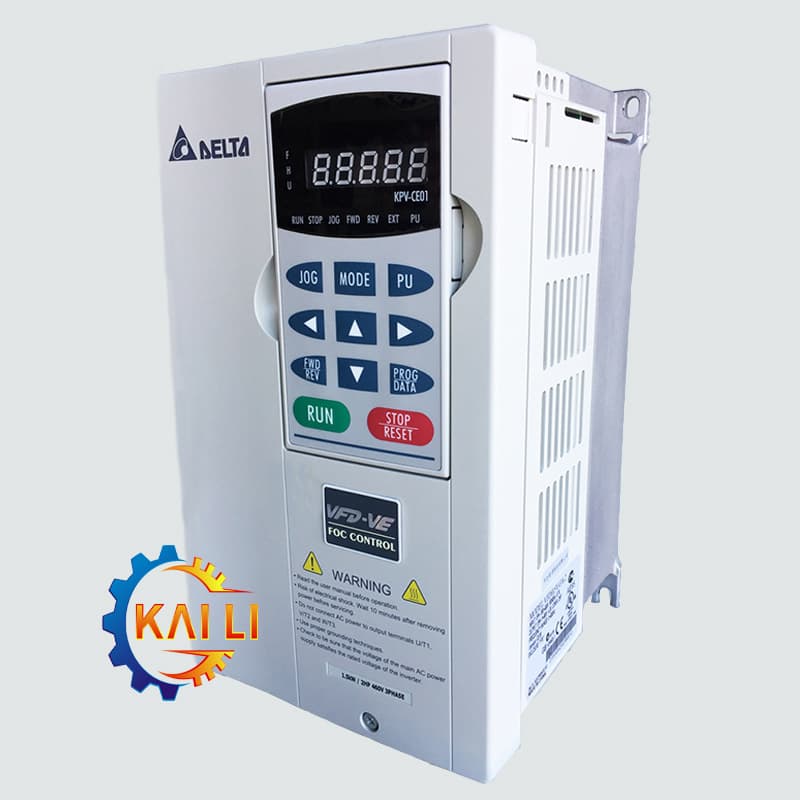 Original Genuine VFD075V23A-2 Delta Inverter 7.5KW/230V High-Performance VFD-VE Series