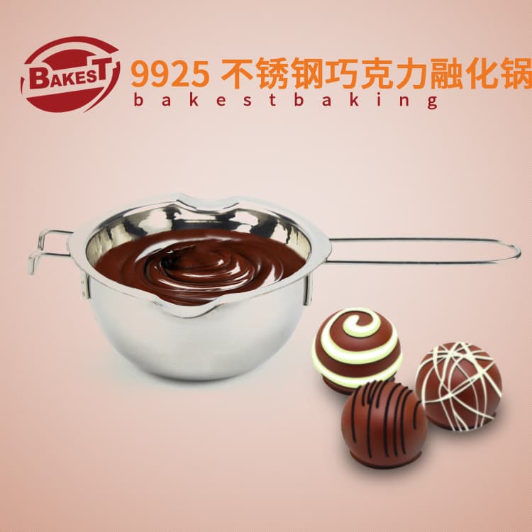 304 Stainless Steel Double Boiler Chocolate Butter Cheese Melting Pot Melting Bowl Baking Tool for Home Use