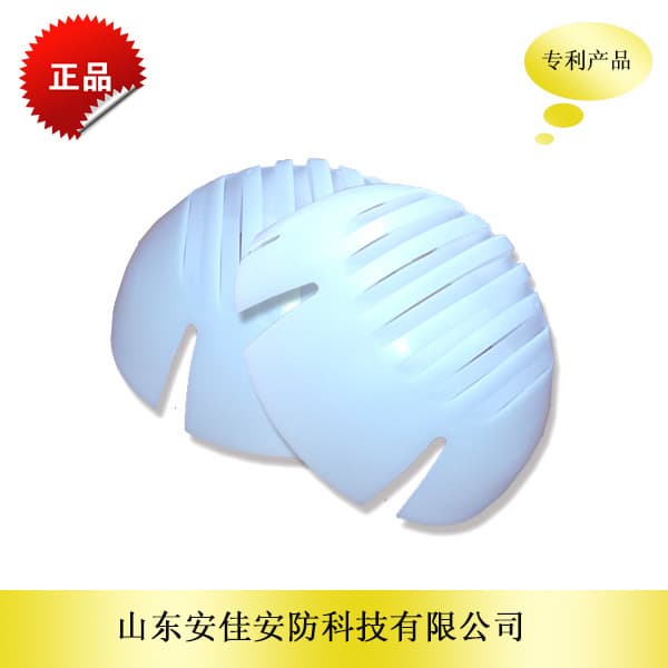 Safety helmet shell, impact-resistant baseball cap, made of plastic, for use with cloth hats, plastic safety helmet liner.