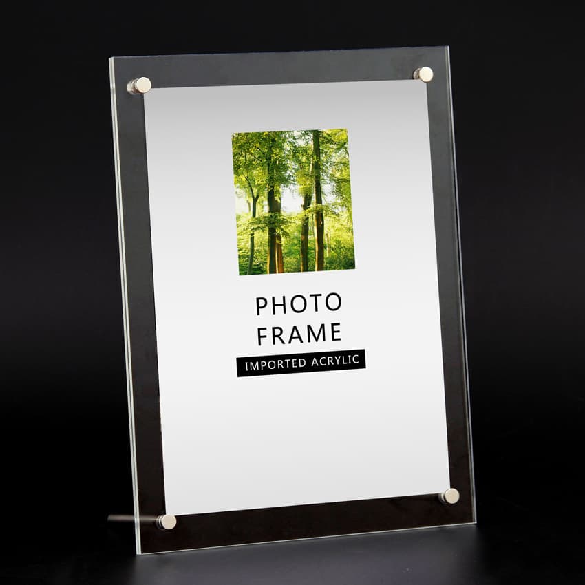 Home Decorative Frame - Painted Whitewashed Wooden Frame Suitable For Bedroom Living Room Study
