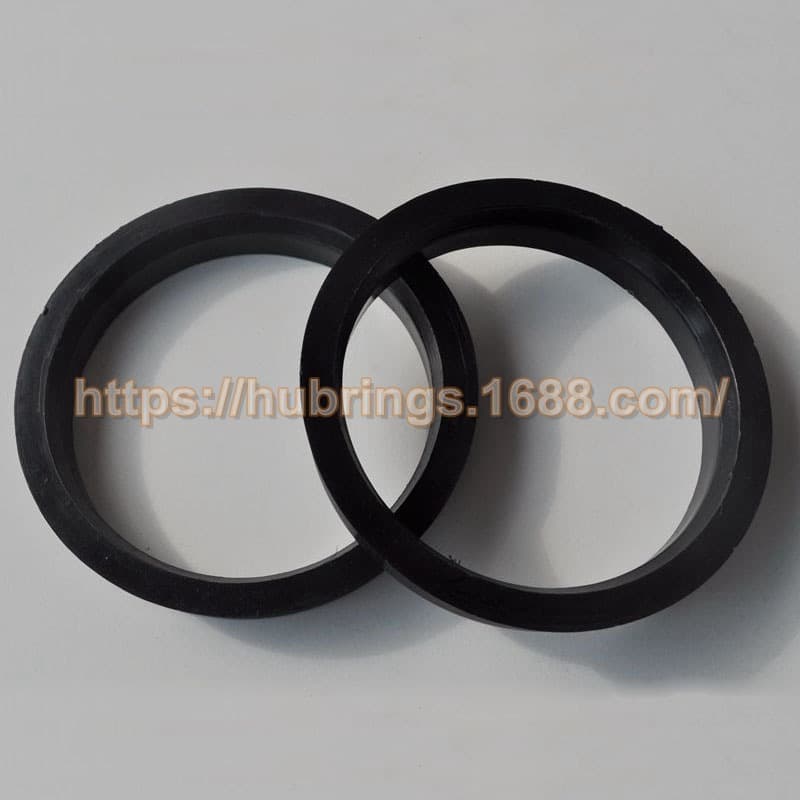 Plastic 74.1-72.6 Hub Centering Rings Hub Center Bore Adapter Spacers Centering Rings
