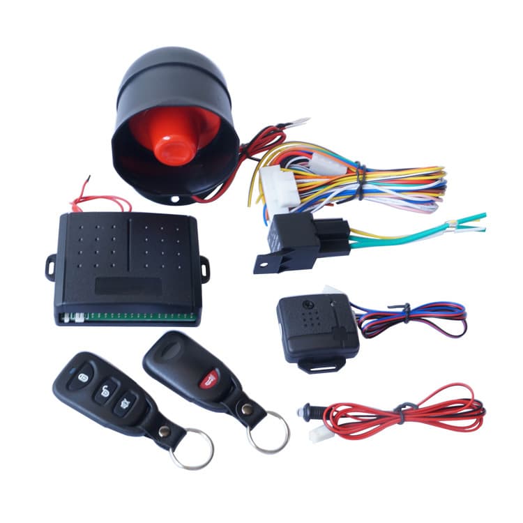 Factory Wholesale Car Alarm Vehicle Anti-Theft System with Sound and Light Single-Way Alarm, Anti-Robbery Alert