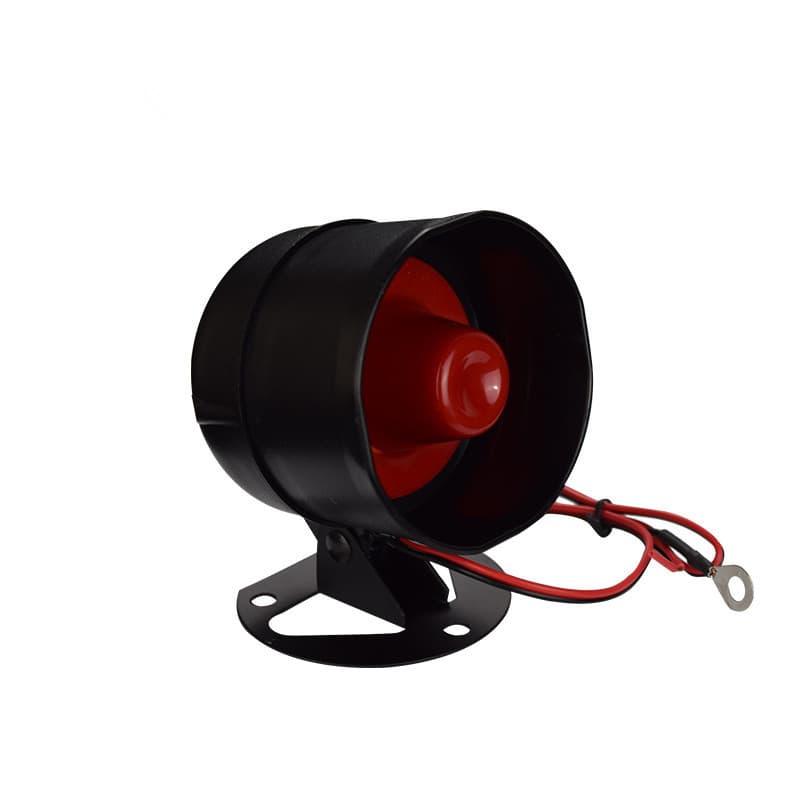 Factory direct sales of car alarm horns, sirens, and voice-activated horns, 12V 15W 20W single-tone, six-tone, and high-frequency models.
