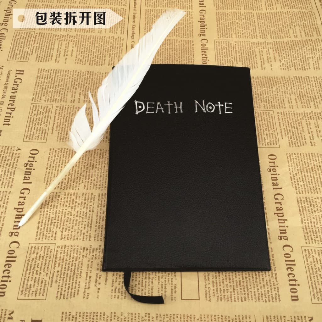 Anime Notebook Death Note Notebook with Quill Pen deathnote Journal Comic Con Wholesale Dropshipping