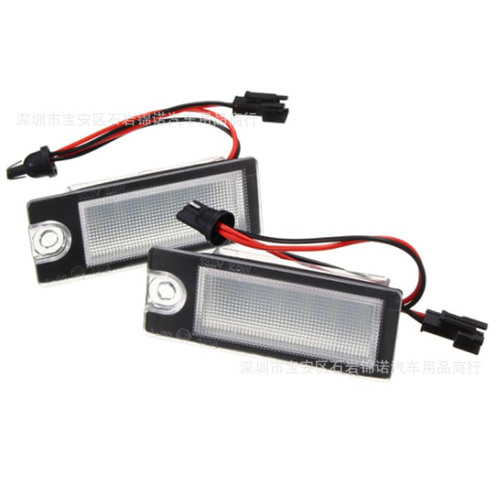 VOLVO V70 XC70 S60 S80 XC90 Specific LED License Plate Light Assembly