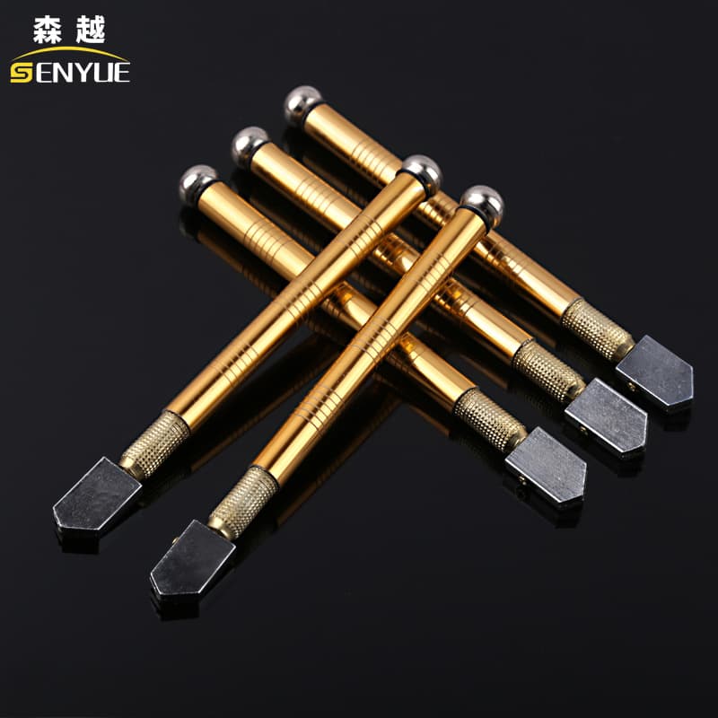 Manufacturer wholesale roller glass cutter, metal pen holder diamond glass cutter, glass cutting tools.