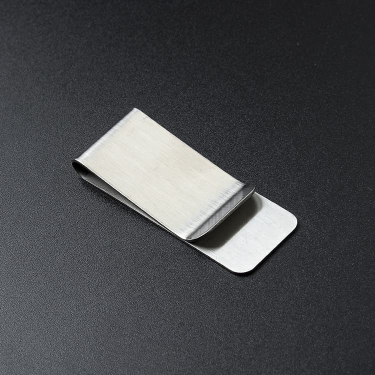 Vertical Metal Money Clip Hardware Card Holder Stainless Steel Yellow Brass Cash Clamp Bill Holder Fashion Accessory