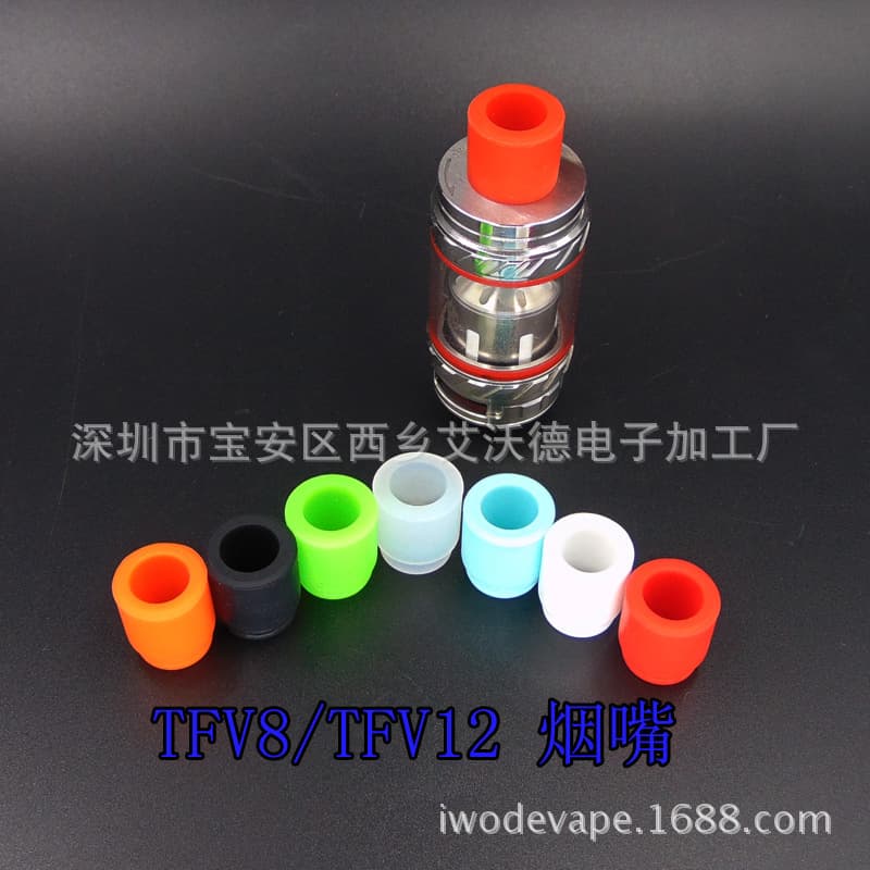 Test Mouthpiece Disposable 810 Silicone Drip Tip TFV12 Candy Packaging