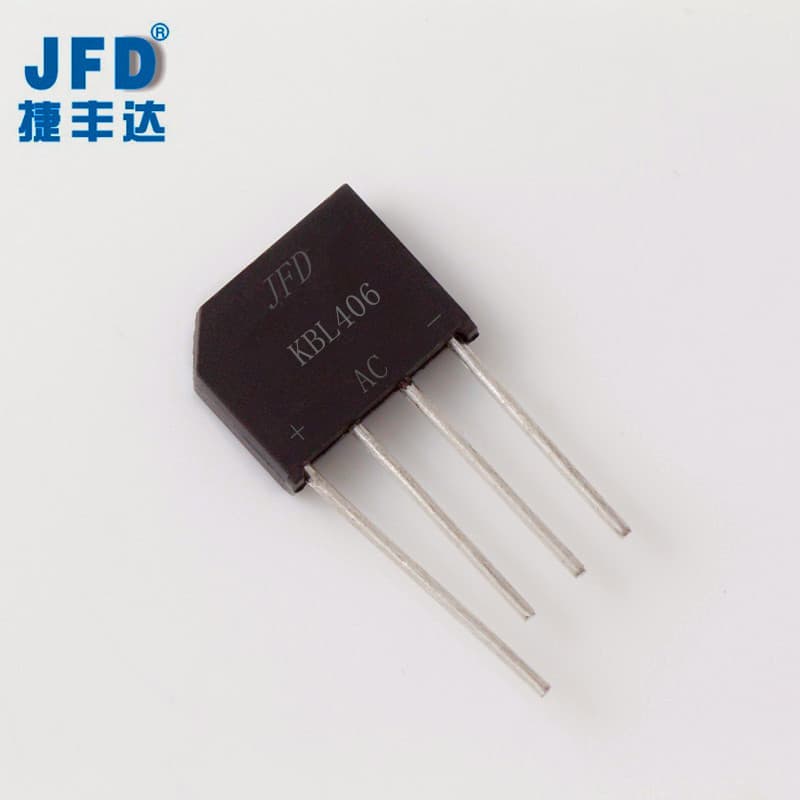 KBL406 Bridge Rectifier, 4A 600V Flat Bridge