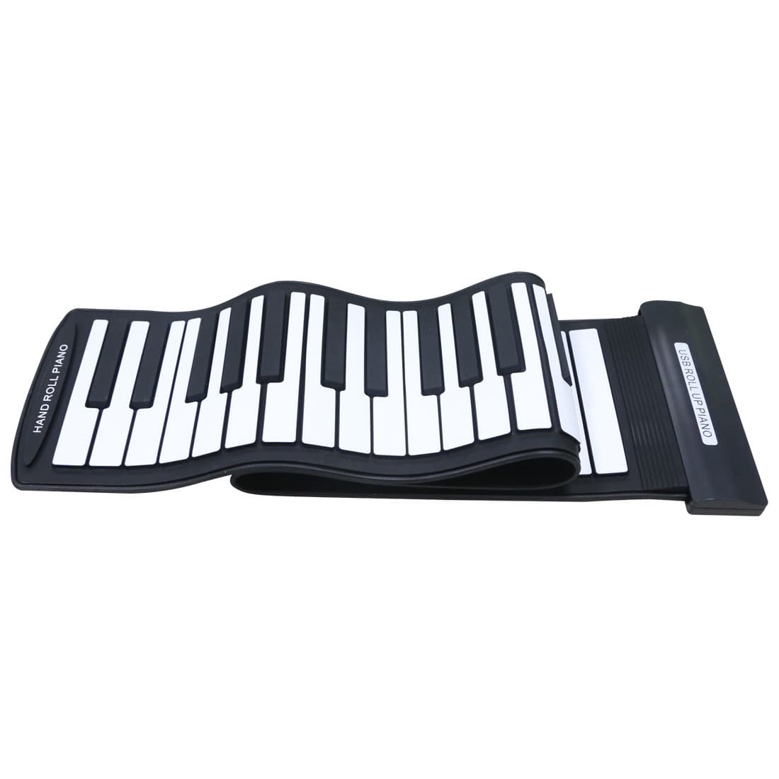 61-Key Thick Roll-Up Piano Portable 61-Key Foldable Piano Wholesale MIDI Keyboard Factory Roll-Up Piano Bulk