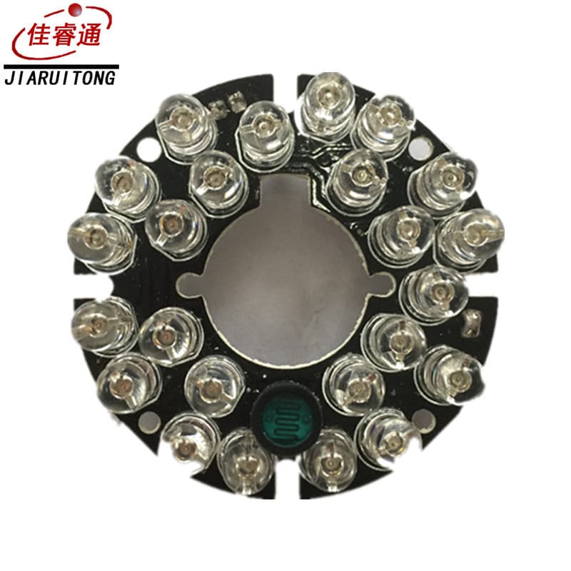 Factory Wholesale 24-LED F5 Infrared Light Board 50 Bullet Camera IR Illuminator 850nm Infrared