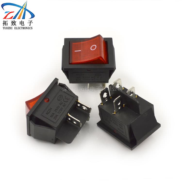 Production Boat-Type Switch KCD1/234 Rocker Power 15*21MM Button 2/3/4/6 Pin 2/3 Position 10*15mm