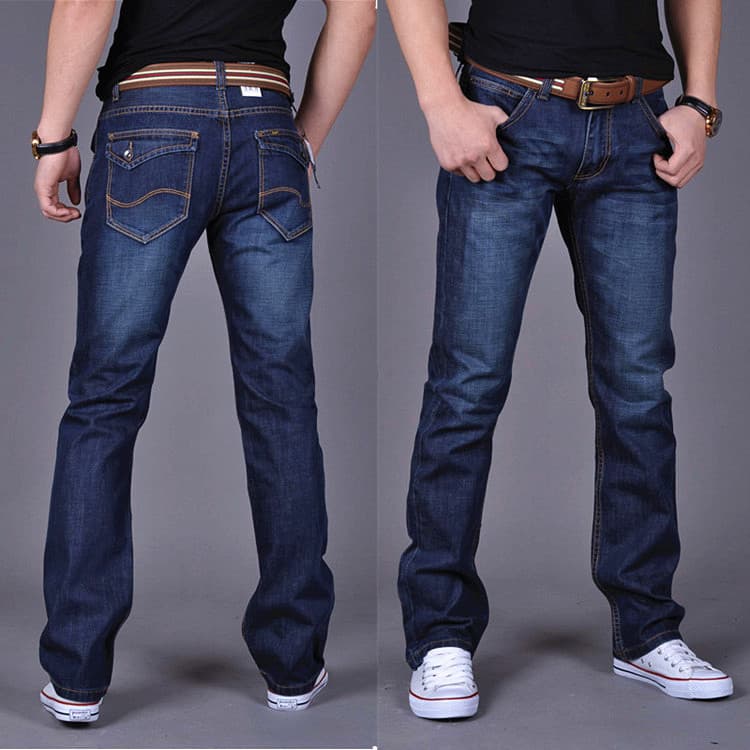 Dropshipping Hot Selling Men's Business Casual Straight Leg Long Pants Korean Style Wholesale
