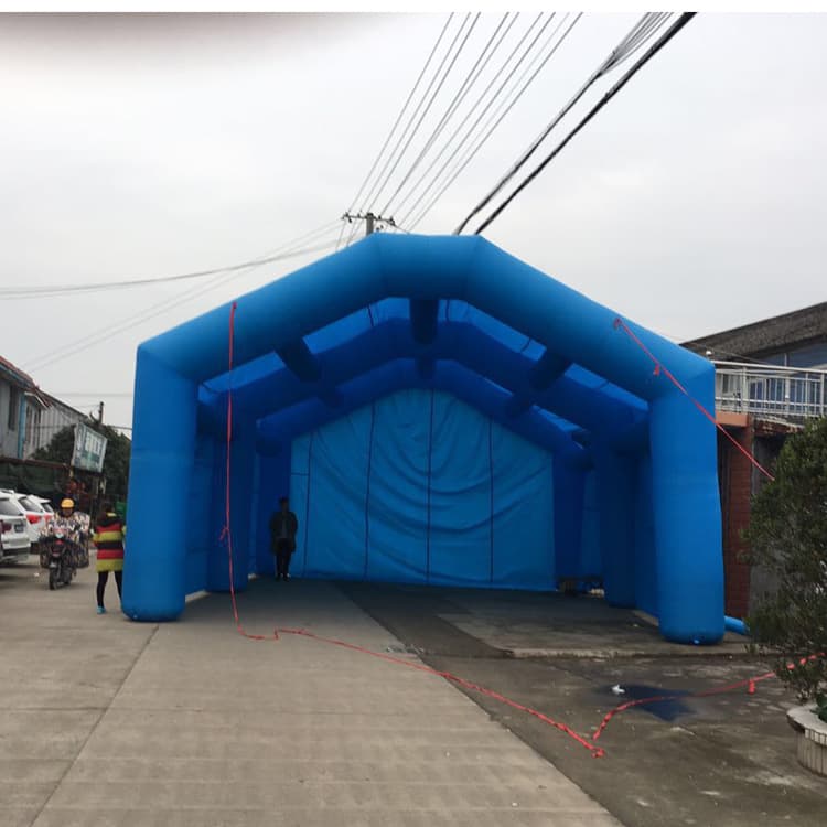 Manufacturer wholesale large inflatable advertising arch tent opening celebration event colorful red door inflatable wedding tent