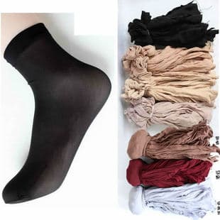7808 Street Stall Socks for Women and Children, Amusement Park Disposable Socks, Adult and Kids Silk Socks, Short Socks, Summer Unisex Portable