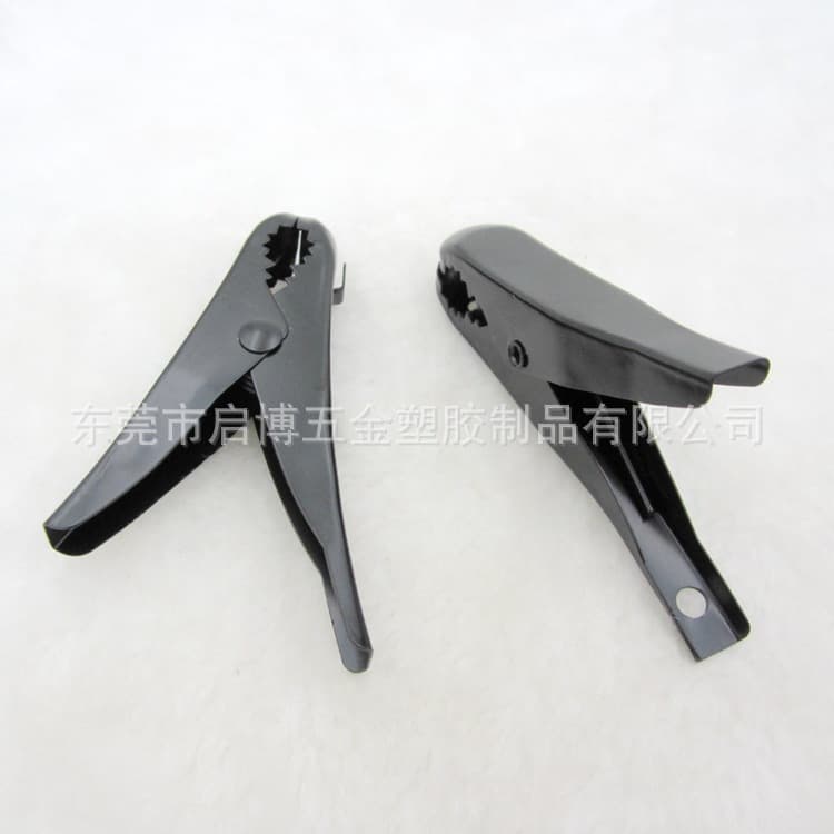 [Manufacturer ready stock] Imitation pigeon and bird foot shaped pigeon clip swimming black rust-proof bionic large pigeon clip