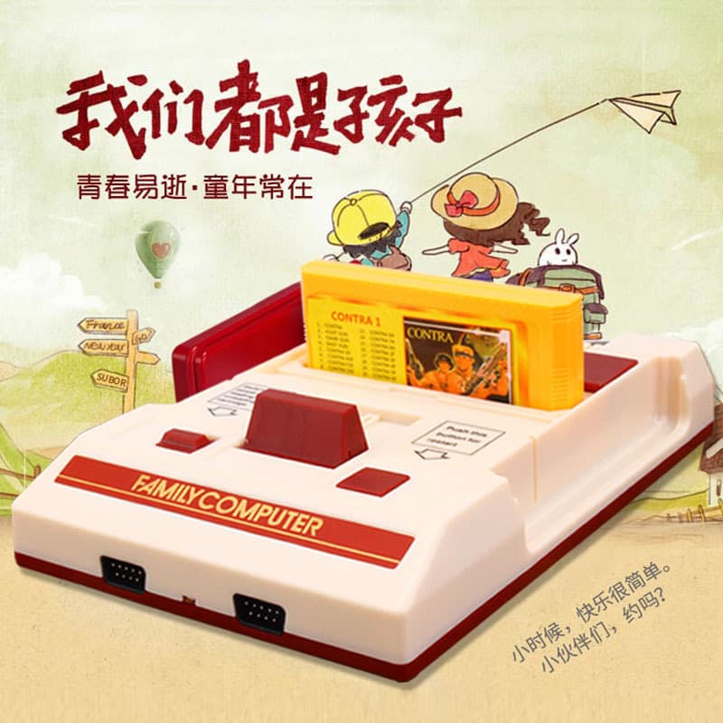 CoolBoy Retro Classic NES Two-Player Battle Nostalgic FC Cartridge Home TV Game Console Cross-Border Hot Sale