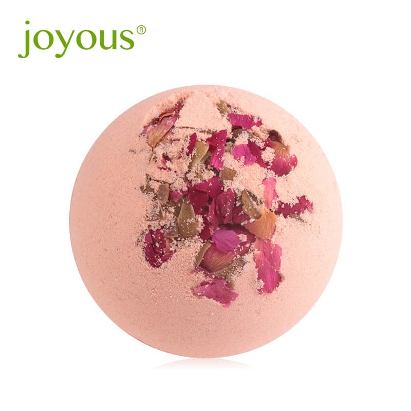 Joyous Pink Rose Complexion Bath Bomb Bath Ball Essential Oil Bubble Bath Ball Moisturizing Bath Fizzy Amazon