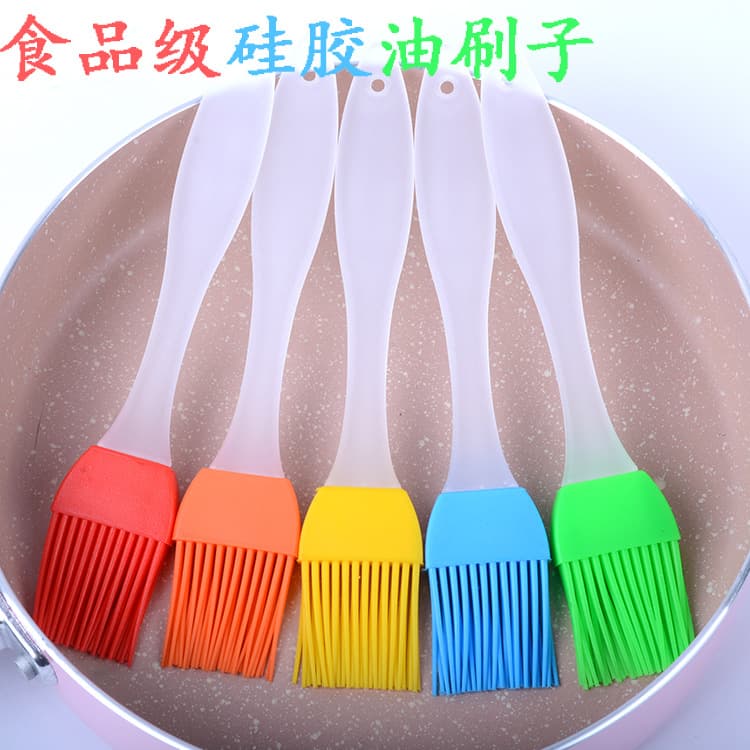 Silicone brush kitchen baking tools barbecue oil brush egg brush cake oil brush silicone brush factory direct supply