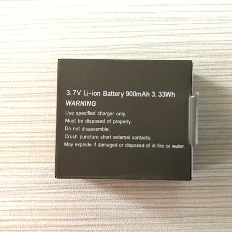 SJ Action Camera Dedicated Battery 3.7V Li-ion Battery 900mAh 3.33Wh