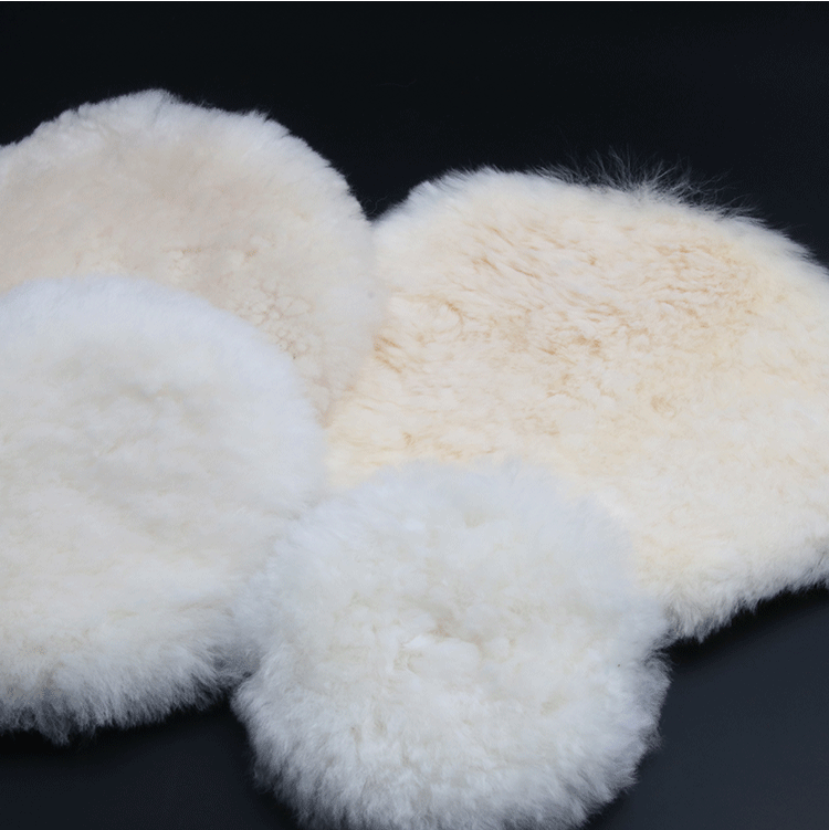 Nangong City wool ball factory supplies automotive polishing wool balls, self-adhesive wool balls for polishing, wool polishing wheels